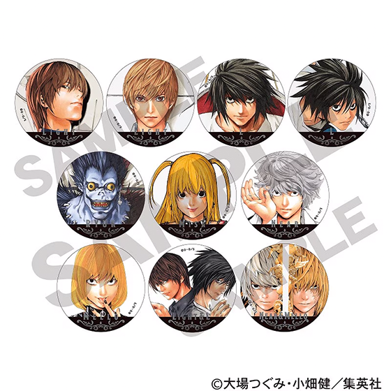 DEATH NOTE トレーディングメタル缶バッジ